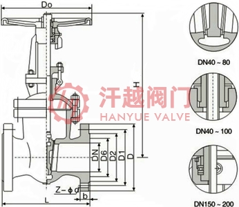 Inconel625合金閘閥